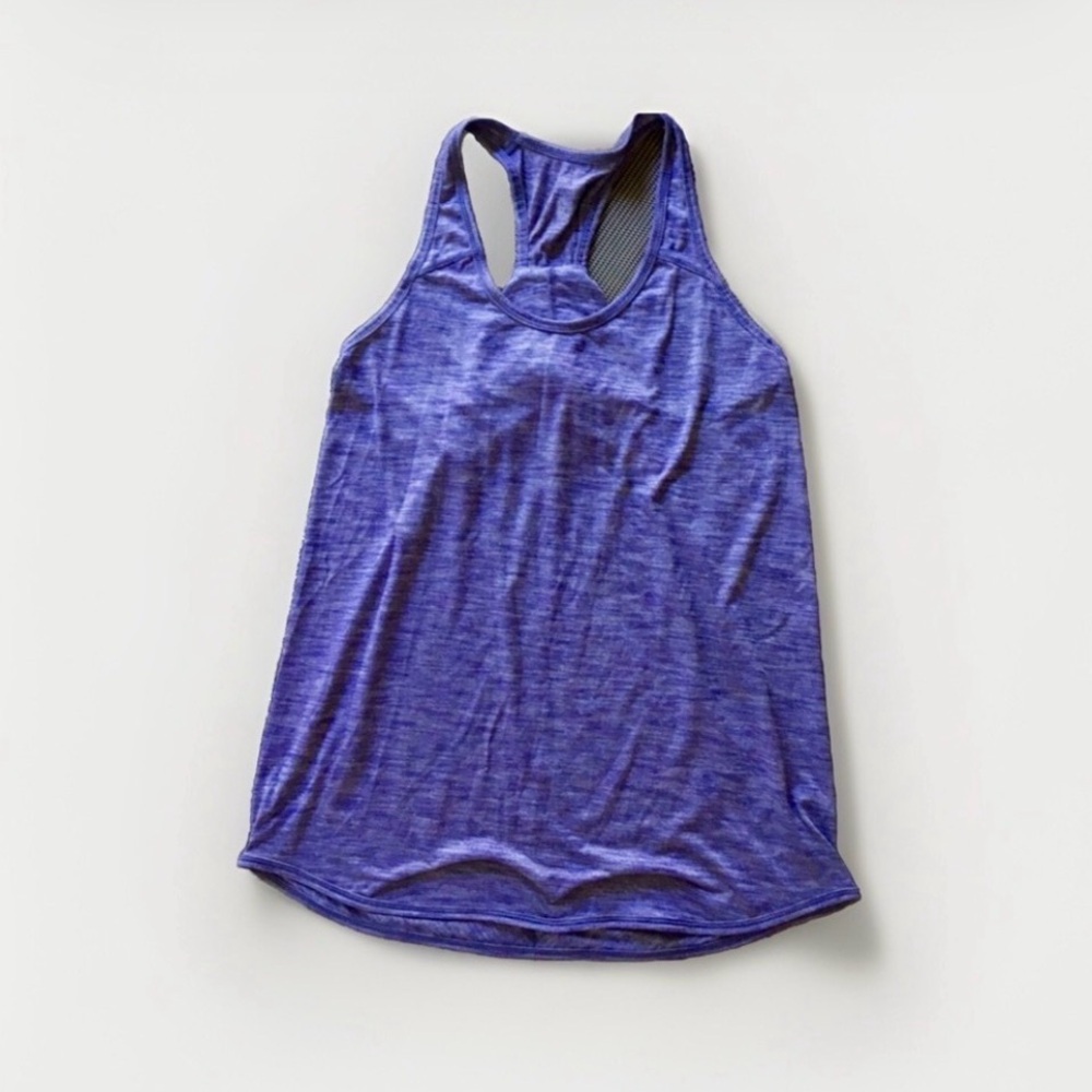 Lululemon Women's Dark Periwinkle Razorback Tank Top Size Small